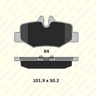 FREN BALATASI ARKA VIANO W639 03> VITO W639 03>