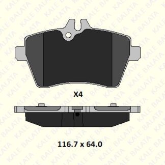 FREN BALATASI ON A-CLASS W169 04>12 B-CLASS W245 05>11