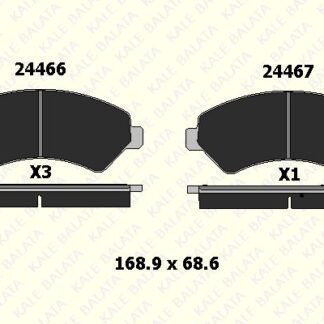 ON FREN BALATASI DUCATO III BOXER III JUMPER III 2.2HDI 3.0HDI 16Q / 20Q 06> KARSAN JEST 14>