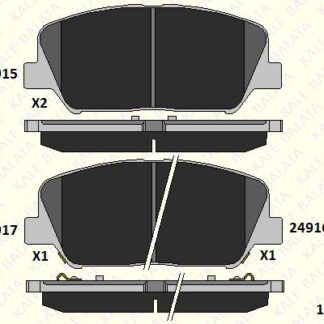 ON FREN BALATASI HYUNDAI I30 2012-> ELANTRA 2010-> KIA CEED 2012->