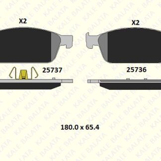 ON FREN BALATASI CONNECT 1.5 – 1.6 TDCI 13> KUGA 12>