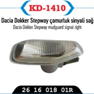 ÇAMURLUK SİNYALİSAĞ LOGAN II SANDERO II DOKKER STEPWAY 12> DOKKER STEPWAY