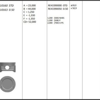 MOTOR PISTON+SEGMANI ( RIKEN ) 73,40+STDmm CAP ASTRA 1.4 CORSA 1.4 MERIVA 1.4 Z14XEP 4 SIL. BENZINLI 1364 CC-66 KW (90 PS) 10,5:1-KATAL