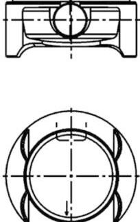MOTOR PISTON+SEGMAN KOMPLE 0,25mm CAP 73,4MM ASTRA G – ASTRA H – CORSA C – MERIVA A – TIGRA B Z14XE – Z14XEP 66 KW (90 PS)