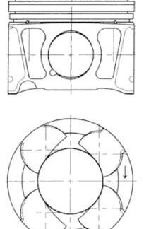 PISTON SEGMAN STD 83MM INSIGNIA A20DT