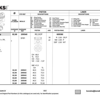 PISTON+SEGMAN 82MM 0,5(MM FARKLI) ASTRA-ZAFIRA-VECTRA-SIGNUM 1,9JTD EURO4