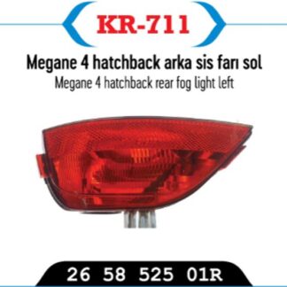 TAMPON REFLEKTÖRÜARKA SOL CLIO SYMBOL MEGANE IV / SANDERO