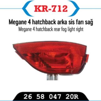 TAMPON REFLEKTÖRÜARKA SAĞ CLIO SYMBOL MEGANE IV / SANDERO