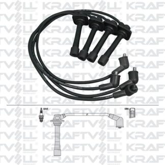 BUJI KABLOSU MAZDA 626 1.8I 2.0I 16V 91-97 (SILIKON KABLO)