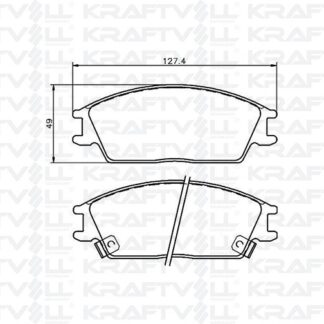 ON FREN BALATASI HYUNDAI ACCENT 1995-2005 GETZ 2002-> EXCEL 1990-1994