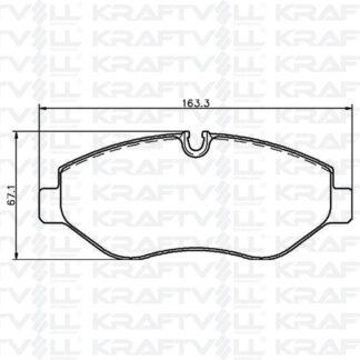 FREN BALATASI ON VITO W639 07> VITO W447 14> CRAFTER 06> SPRINTER 06>
