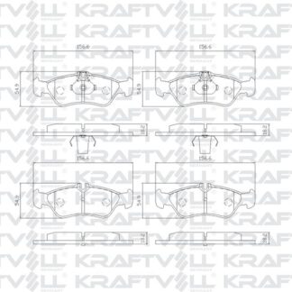 FREN BALATASI ARKA SPRINTER 96>06 LT 28 35 46 96>
