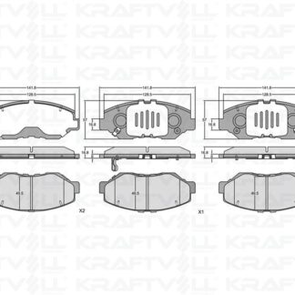 ON FREN BALATASI HONDA CIVIC X FC KASA 1.6 2016-> CRV 2002-2006 ACCORD CL7 CL8 2003->