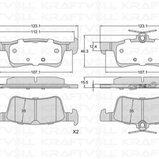 ARKA FREN BALATASI P308 II 13>