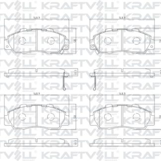 ON FREN BALATASI HONDA CRV 1996 2001 HRV 1999> ACCORD 1993 1998