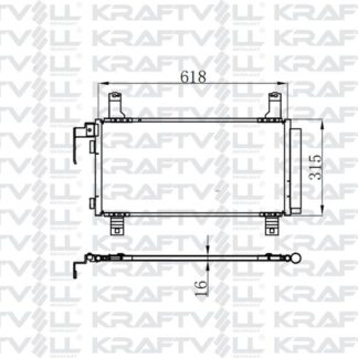 KLIMA RADYATORU MAZDA 6 2.0 2002 2007