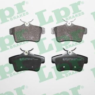 ARKA FREN BALATASI P308 RCZ C4 II DS4 P3008 P5008 P508 1,6GTI / 1,6HDI / 2,0HDI 07 / 10>