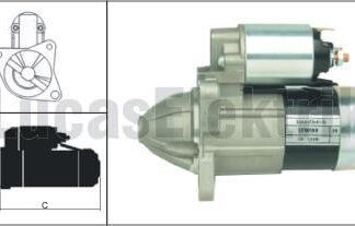 MARS MOTORU 12V / 1,0kW / 10DIS MAZDA 323 F VI,626 III
