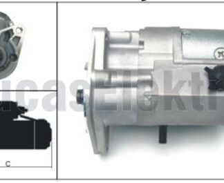 MARS MOTORU 12V 2,0KW 10 DIS SPORTAGE