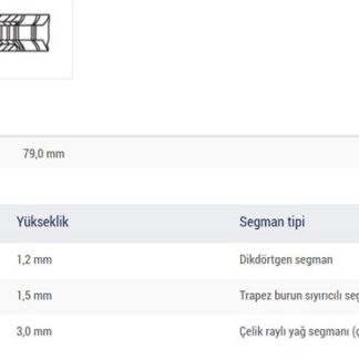 SEGMAN TAKIMI 16SV C16NZ ASTRA F VECTRA A (79,00MM) STD