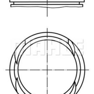 MOTOR PISTON+SEGMAN KOMPLE STD (72,5MM) ASTRA J – INSIGNIA A – MOKKA – MERIVA B A14NET – CORSA E –