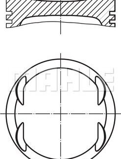 MOTOR PISTON SEGMAN 73,40mm (+0,50) ASTRA Z 1,4 XEP,EURO 4