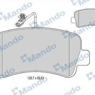 ARKA FREN BALATASI MASTER III MOVANO B 2.3CDTI 07 / 10> TEK TEKER