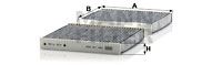 POLEN FILTRESI KARBONLU BMW X3 F25 X4 F26 10>