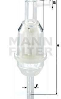 YAKIT FILTRESI (SEFFAF PIPO TIP) W202 93>00 W124 93>95 W460 87>92 W123 79>85