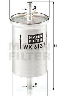 YAKIT FILTRESI FORTWO Coupe (450) 04>07 FORTWO Cabrio (450) 04>07 CITY-COUPE (450) 99>04