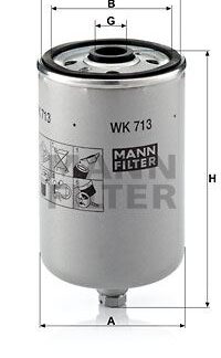 YAKIT FILTRESI VOLVO S60 I (384) 2.4 D 05>09 S80 I (184) 2.4 D 01>09 V70 II (285) 2.4 D 01>07 XC70 CROSS COUNTRY I (295) 2.4 D5 AWD 05>09 XC90 I (275) D3 / D5 09>14