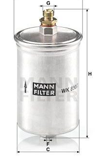 YAKIT FILTRESI 190 W201 85>93 W124 93>95 W140 91>98 C140 92>99 R129 92>01