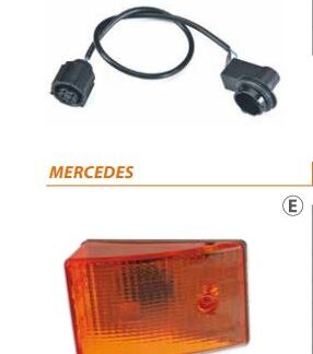 YAN SINYAL LAMBASI TESISATLI SOL MERCEDES ACTROS I AXOR I