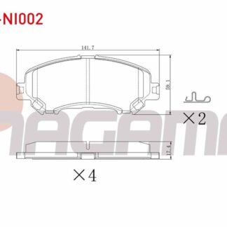 FREN BALATASIÖN MEGANE IV 1.3 TCE 1.6 TCE SCENIC IV TALISMAN KADJAR 15> ESPACE V / QASHQAI 13>
