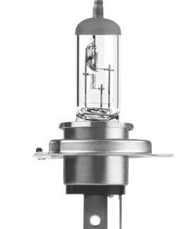 AMPUL H4 12V 55 60W TIRNAKLI FAR 43T NIGHT BREAKER LASER %130 DAHA FAZLA ISIK IKILI PAKET