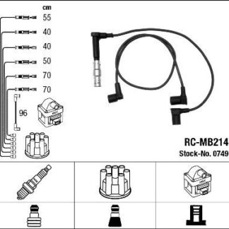 ATESLEME KABLOSU SETI (M104, 6 SIL.) W124 88>92 S124 89>92 R129 89>93 W210 96>02 W140 91>98 W463 89>