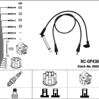 BUJI KABLO TK ASTRA F VECTRA A KADETT E 2.0 1.8 8V (86 91)