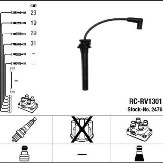 BUJI KABLO SETİ MINI R50 R53 R52 16V (01>)