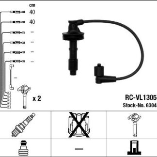 BUJI KABLOSU VOLVO S40 V40 1,6 / 1,8 / 2,0 95>03 RC VL1305