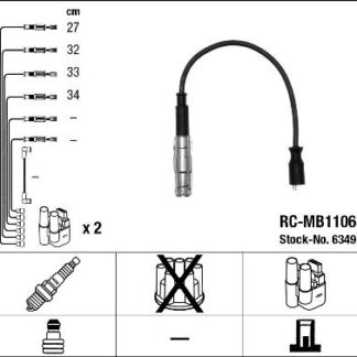 ATESLEME KABLOSU SETI (M266) A-CLASS W169 04>12 B-CLASS W245 05>11