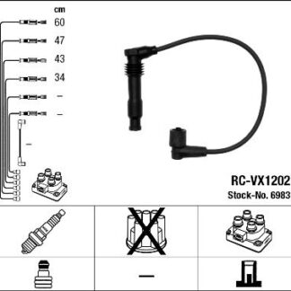 BUJI KABLOSU ASTRA F 2,0 16V 91-98 VECTRA A 2,0 16V 88-95 C20XE