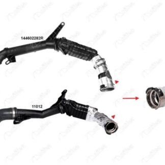 TURBO HORTUMU KUCUK PLASTIK PARCA HARIC DOKKER / LODGY / LOGAN II / SANDERO II / DUSTER / CLIO IV 1.