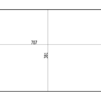 KONDANSER CR-V 2.0I-2.4I 16V 12- 707×381×16