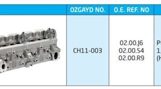 SİLİNDİR KAPAĞI SCUDO / P405 PARTNER 96> EXPERT / BERLINGO 99> JUMPY