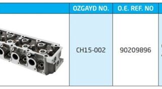 SİLİNDİR KAPAĞI VECTRA A 2.0 8V C20NE