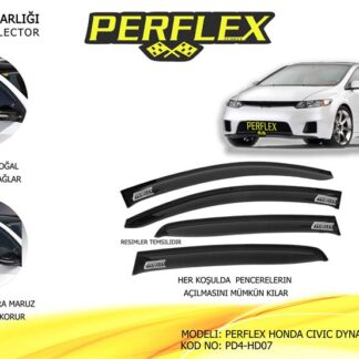 CAM RUZGARLIGI MUGEN TIP 4 PARCA HONDA CIVIC DYNAMIC 2001-2005