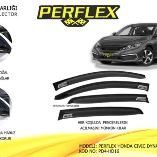 CAM RUZGARLIGI MUGEN TIP 4 PARCA HONDA CIVIC DYNAMIC 2016->