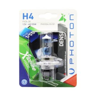 H4 12V 60/55W XTREME VISION +%150 FAZLA ISIK (TEKLI BLISTER)
