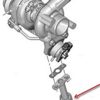 TURBO YAG GERI ONUS BORUSU 2008-207-208-301-308 I-II-EXPERT III-IV-PARTNER-RIFTER 1.6HDI