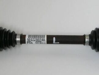 AKS KOMPLE SOL 2008-C3 II-C4 CACTUS-DS3 UZUNLUK 604MM, TEKERLEK TARAFI 25MM, DIFARANSIYAL TARAFI 37M